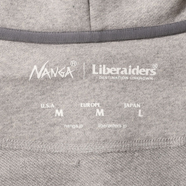 NANGA×LIBERAIDERS ナンガ×リベレイダース ECO HYBRID HOODIE エコハイブリッドフーディー 733012413