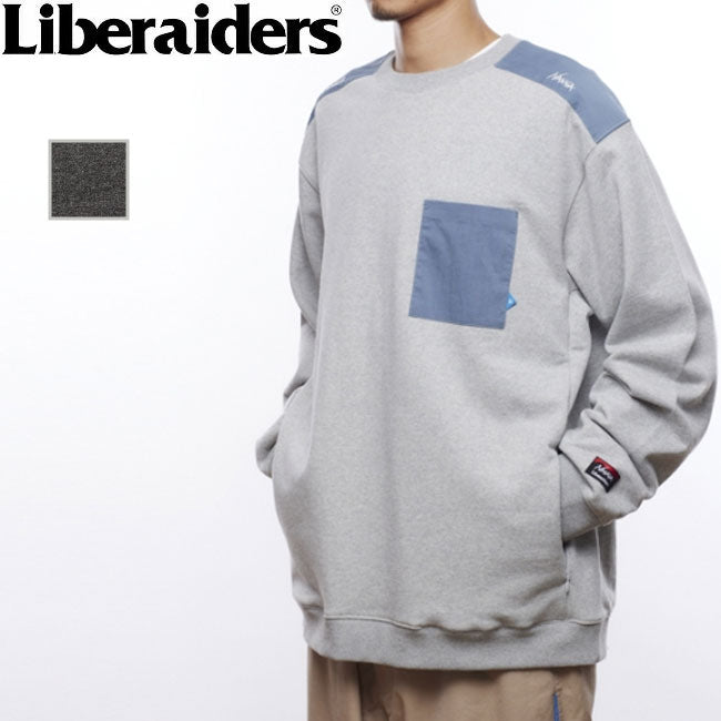 NANGA×LIBERAIDERS ナンガ×リベレイダース ECO HYBRID SWEATSHIRT エコハイブリッドスウェットシャツ 733022413