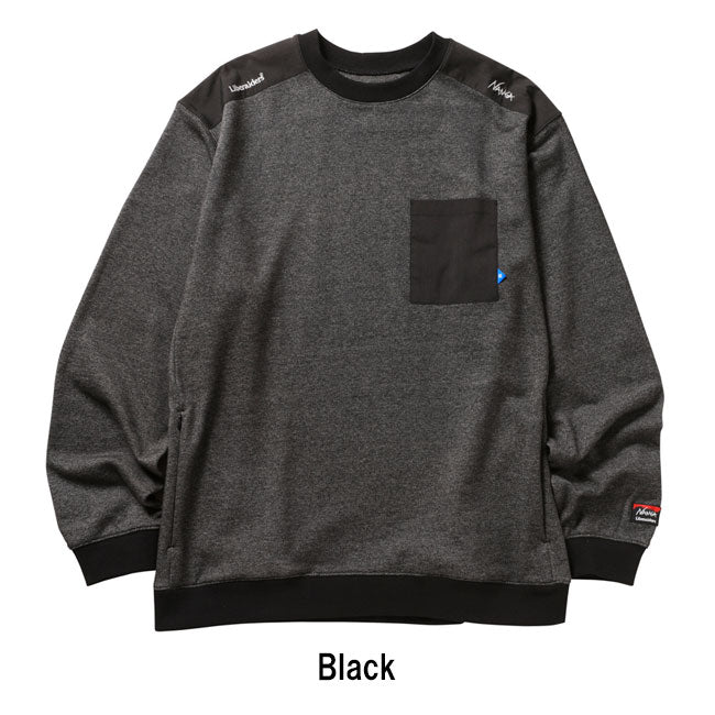 NANGA×LIBERAIDERS ナンガ×リベレイダース ECO HYBRID SWEATSHIRT エコハイブリッドスウェットシャツ 733022413