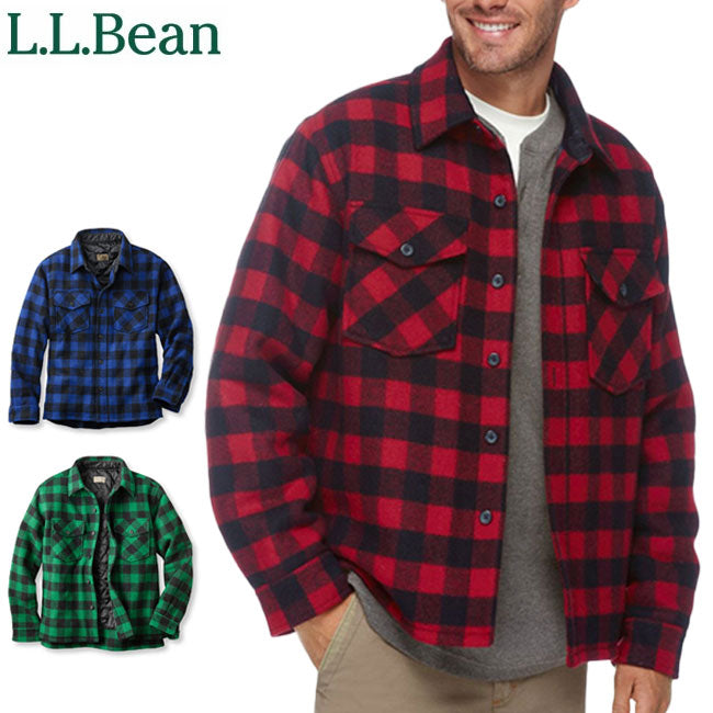 L.L.Bean エルエルビーン Maine Guide Shirt with PrimaLoft メイン