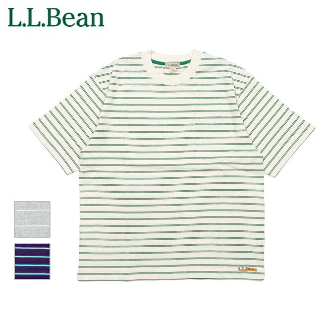 L.L.Bean エルエルビーン Union Short-Sleeve Striped Tee ユニオンショートスリーブストライプティー 5275-0039