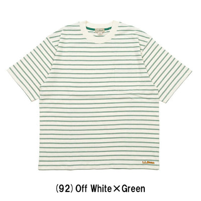 L.L.Bean エルエルビーン Union Short-Sleeve Striped Tee ユニオンショートスリーブストライプティー 5275-0039