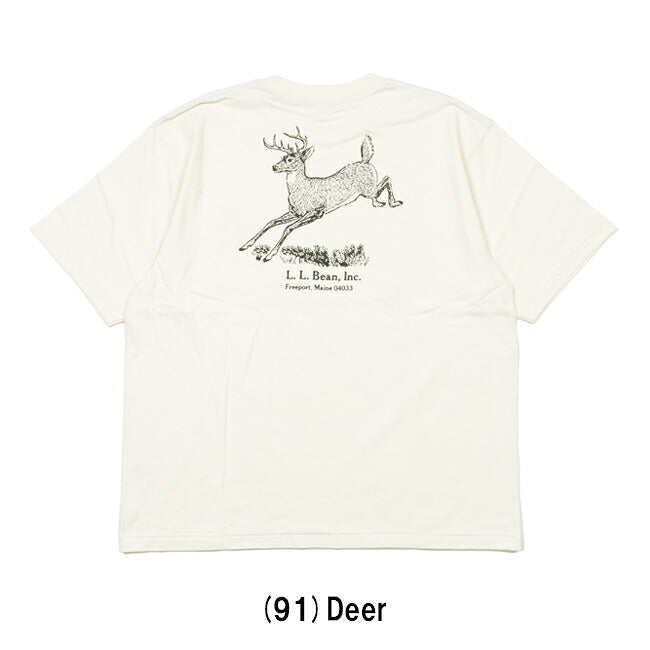 L.L.Bean エルエルビーン Morrill Short-Sleeve Animal Graphic Tee モリルショートスリーブアニマルグラフィックティー 5275-0043
