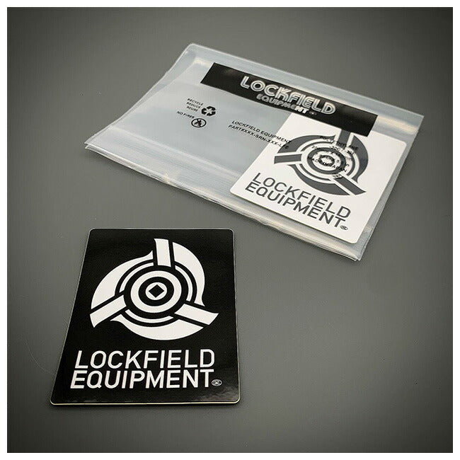 LOCKFIELD EQUIPMENT ロックフィールドイクイップメント ミルロゴステッカー PART#20-SRN-000-LFE