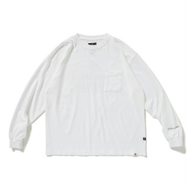 MAGICNUMBER マジックナンバー STOCK LOGO US COTTON L/S T-SHIRT ストックロゴUSコットンロングスリーブティーシャツ 24AW-MN003