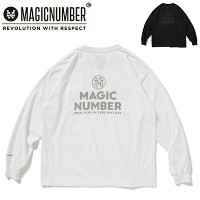 MAGICNUMBER マジックナンバー STOCK LOGO US COTTON L/S T-SHIRT ストックロゴUSコットンロングスリーブティーシャツ 24AW-MN003