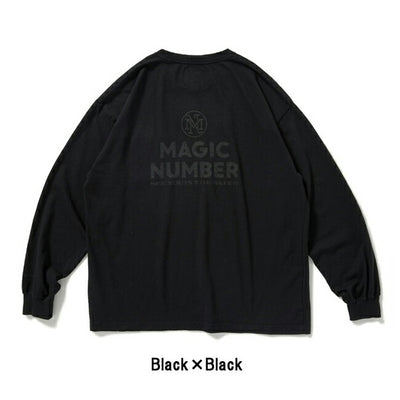 MAGICNUMBER マジックナンバー STOCK LOGO US COTTON L/S T-SHIRT ストックロゴUSコットンロングスリーブティーシャツ 24AW-MN003