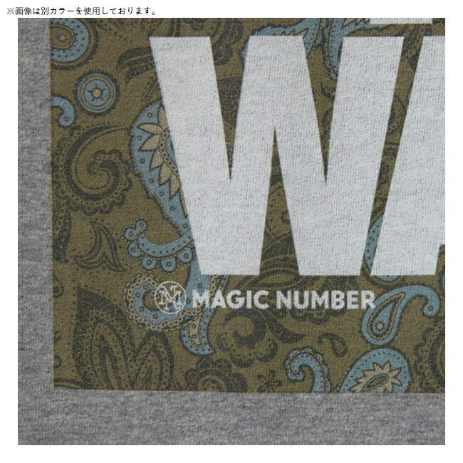 MAGICNUMBER マジックナンバー DARK PAISLEY SEE YOU IN THE WATER L/S T-SHIRT ダークペイズリーシーユーインザウォーターロングスリーブティーシャツ 24AW-MN012