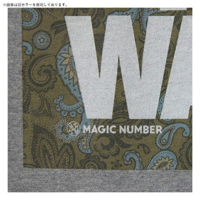 MAGICNUMBER マジックナンバー DARK PAISLEY SEE YOU IN THE WATER L/S T-SHIRT ダークペイズリーシーユーインザウォーターロングスリーブティーシャツ 24AW-MN012
