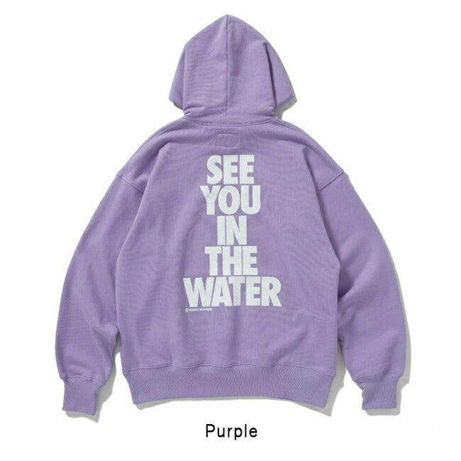 MAGICNUMBER マジックナンバー SEE YOU IN THE WATER HOODIE SWEAT シーユーインザウォーターフーディスウェット 24AW-MN018