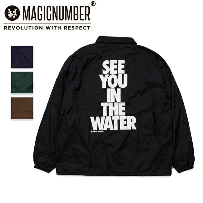 MAGICNUMBER マジックナンバー SEE YOU IN THE WATER COACH JACKET シーユーインザウォーターコーチジャケット 24AW-MN020