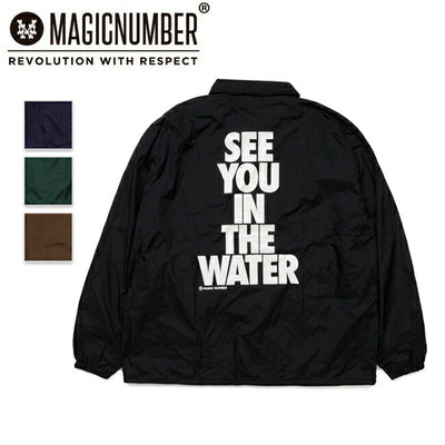 MAGICNUMBER マジックナンバー SEE YOU IN THE WATER COACH JACKET シーユーインザウォーターコーチジャケット 24AW-MN020
