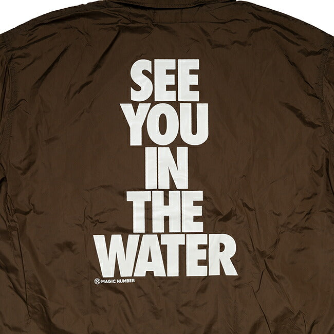 MAGICNUMBER マジックナンバー SEE YOU IN THE WATER COACH JACKET シーユーインザウォーターコーチジャケット 24AW-MN020