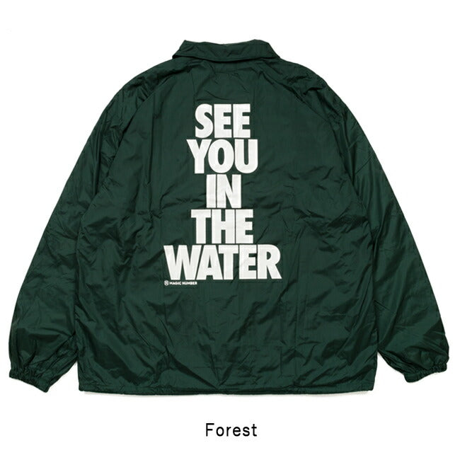 MAGICNUMBER マジックナンバー SEE YOU IN THE WATER COACH JACKET シーユーインザウォーターコーチジャケット 24AW-MN020