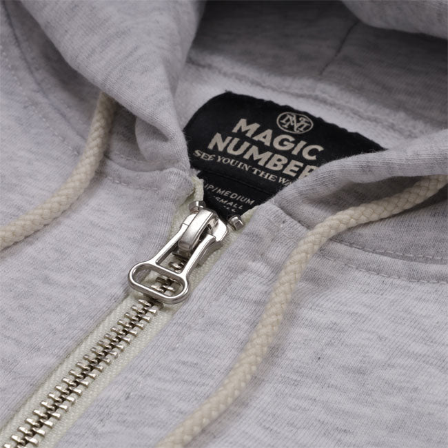 MAGICNUMBER マジックナンバー SEE YOU IN THE WATER FULLZIP HOODIE SWEAT シーユーインザウォーターフルジップフーディスウェット 24AW-MN019