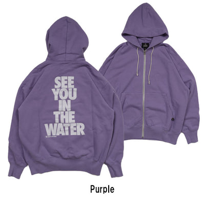 MAGICNUMBER マジックナンバー SEE YOU IN THE WATER FULLZIP HOODIE SWEAT シーユーインザウォーターフルジップフーディスウェット 24AW-MN019