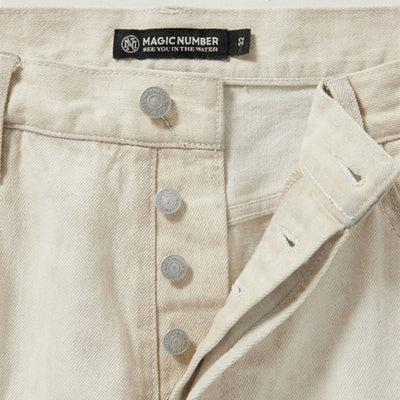 MAGICNUMBER マジックナンバー WASHED 5POCKET JEANS ウォッシュド5ポケットジーンズ 24AW-MN037