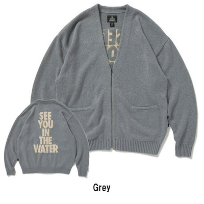 MAGICNUMBER マジックナンバー SEE YOU IN THE WATER COTTON CARDIGAN KNIT シーユーインザウォーターコットンカーディガンニット 24AW-MN021