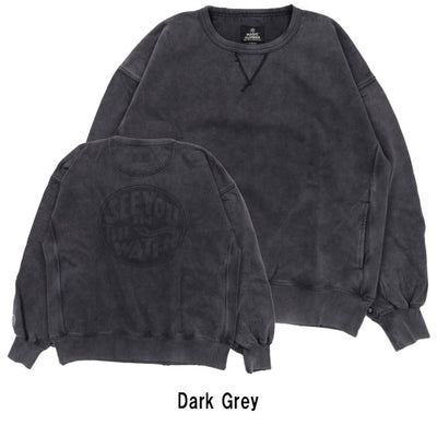 MAGICNUMBER マジックナンバー XV DAMEGE CREW SWEAT XVダメージクルースウェット 24AW-MN010