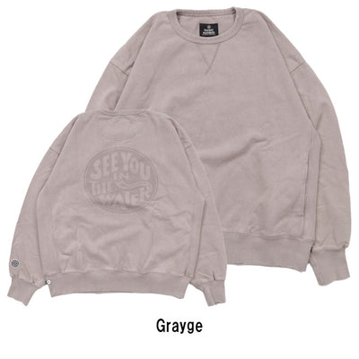 MAGICNUMBER マジックナンバー XV DAMEGE CREW SWEAT XVダメージクルースウェット 24AW-MN010