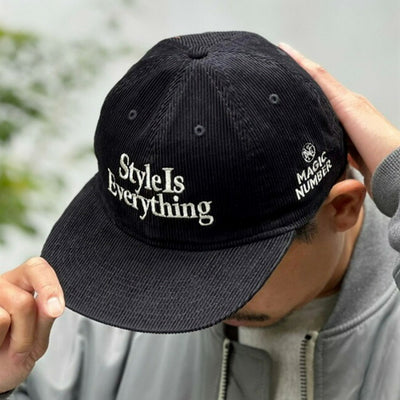 MAGICNUMBER マジックナンバー STYLE IS EVERYTHING CODUROY CAP スタイルイズエブリシングコーデュロイキャップ 24AW-MN030