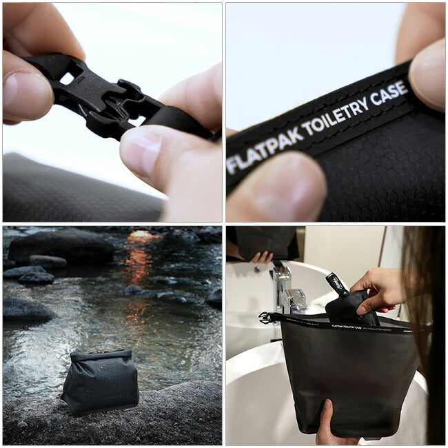 Matador マタドール フラットパック トイレタリーケース チャコール 20370009