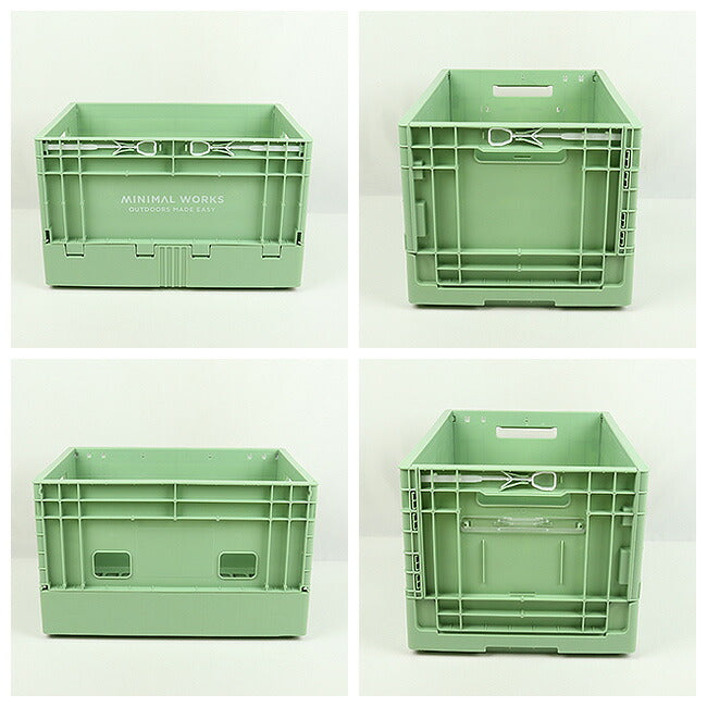 MINIMAL WORKS 大容量収納ボックス MINIMAL WORKS - MINIMAL WORKS ミニマルワークス Folding Box S