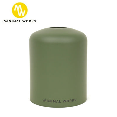 MINIMAL WORKS ミニマルワークス GAS CANISTER MASK 450g ガスキャニスターマスク MGAC-CM212-GO00L