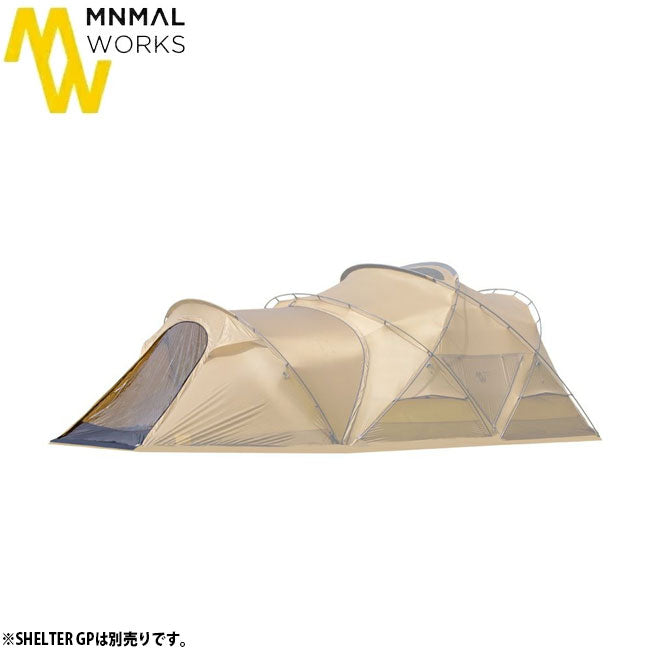 MINIMAL WORKS ミニマルワークス TPU ドア シェルター GP MINIMAL WORKS - MINIMAL WORKS ミニマルワークス SHELTER GP