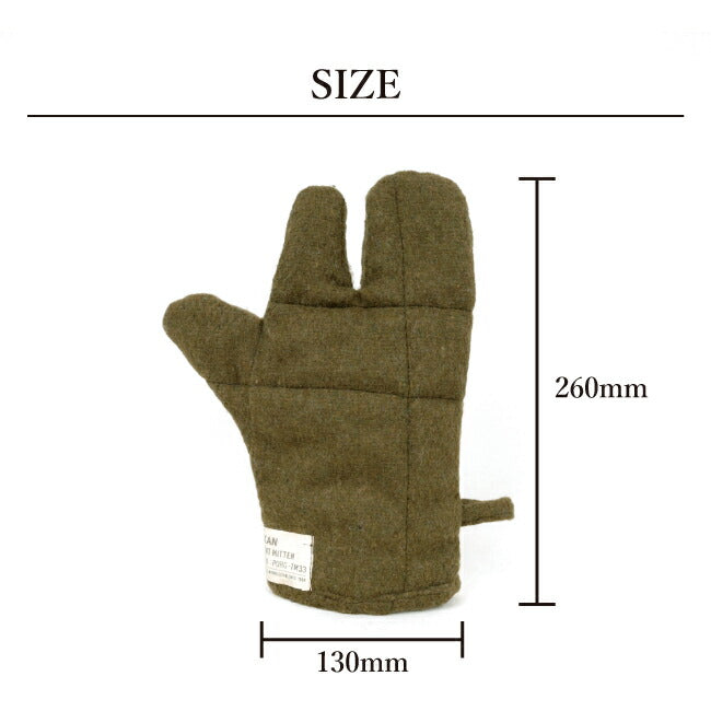 Mikan ミカン MIKAN TRIDENT MITTEN ミカントライデントミトン