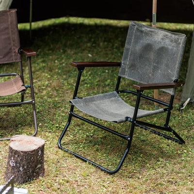 Mikan ミカン WAXED CANVAS ROVER CHAIR LOW ワックスドキャンバスローバーチェアーロー