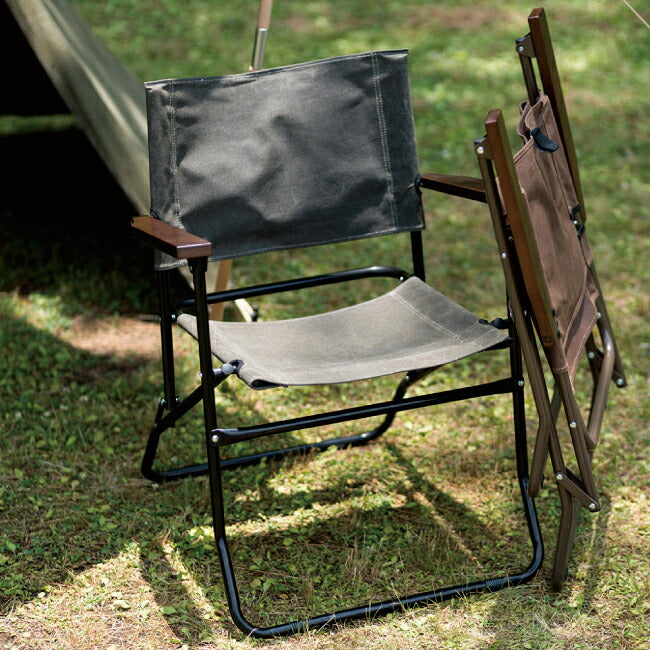 Mikan ミカン WAXED CANVAS ROVER CHAIR HIGH ワックスドキャンバスローバーチェアーハイ