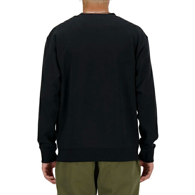 New Balance ニューバランス Sport Essentials French Terry Logo Crew スポーツエッセンシャルフレンチテリーロゴクルー BK MT41500