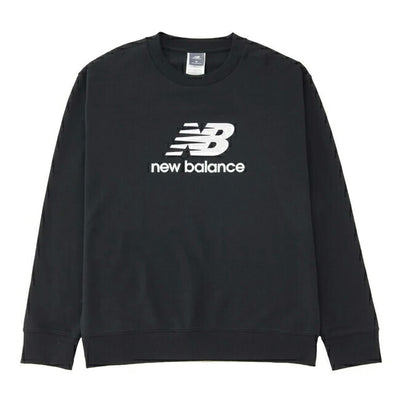 New Balance ニューバランス Sport Essentials French Terry Logo Crew スポーツエッセンシャルフレンチテリーロゴクルー BK MT41500