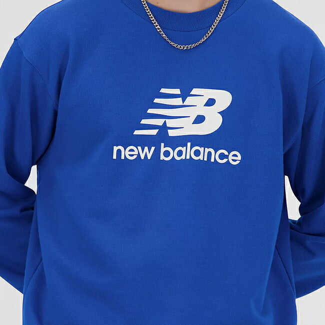 New Balance ニューバランス Sport Essentials French Terry Logo Crew スポーツエッセンシャルフレンチテリーロゴクルー BUL MT41500