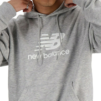 New Balance ニューバランス Sport Essentials Stacked Logo スウェットフーディ AG MT41501