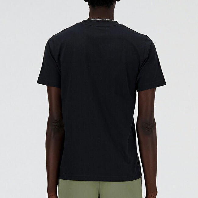 New Balance ニューバランス New Balance Stacked Logo ショートスリーブTシャツ BK MT41502