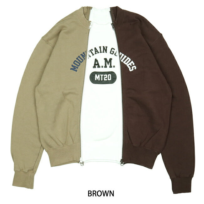 Mountain Research マウンテンリサーチ 4 ZIP CREW ジップクルー MTR3234