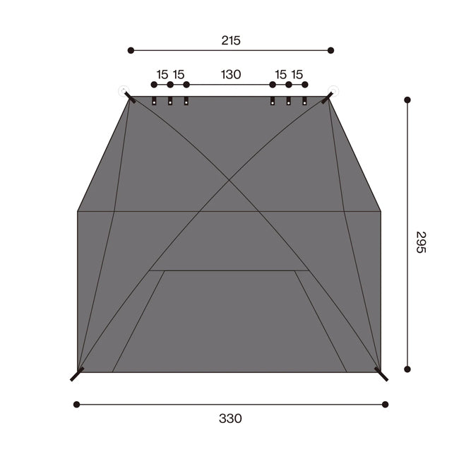 MURACO - 【予約受付！11月上旬発送予定】PENELOPE CAR SIDE TARP