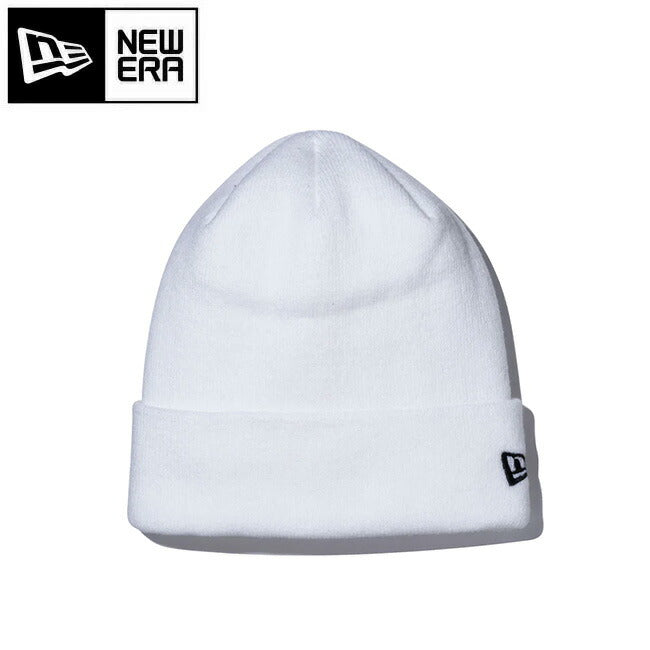 NEWERA ニューエラ ベーシックカフニット ホワイト ブラックフラッグ 11120436