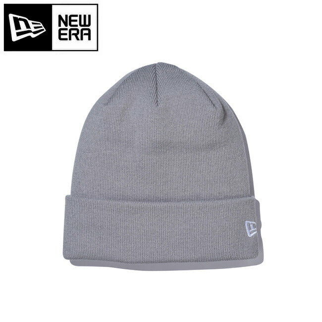 NEWERA ニューエラ ベーシックカフニット ライトグレー ホワイトフラッグ 11120489