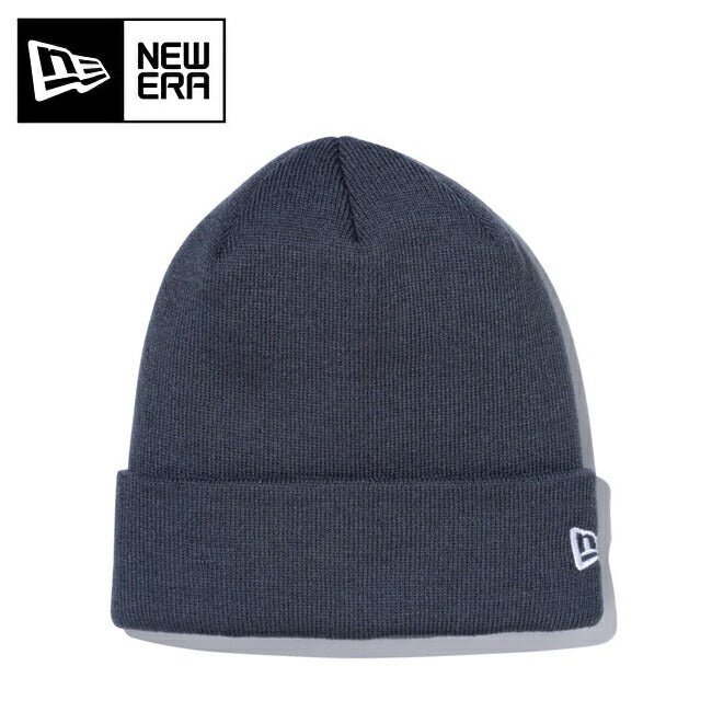 NEWERA ニューエラ ベーシック カフニット チャコール ホワイトフラッグ 11120496