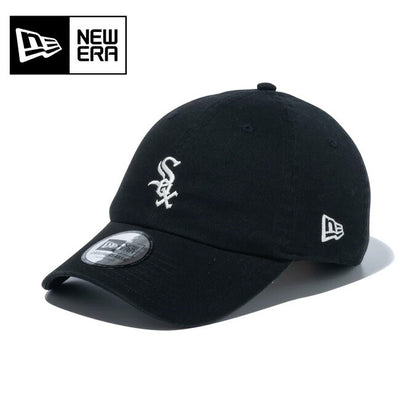 NEWERA ニューエラ カジュアルクラシック MLB Casual Classic シカゴ・ホワイトソックス ミッドロゴ ブラック×クロームホワイト 14109544