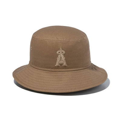 NEWERA ニューエラ バケット01 MLB Tonal Logo ロサンゼルス・エンゼルス カーキ 14109592