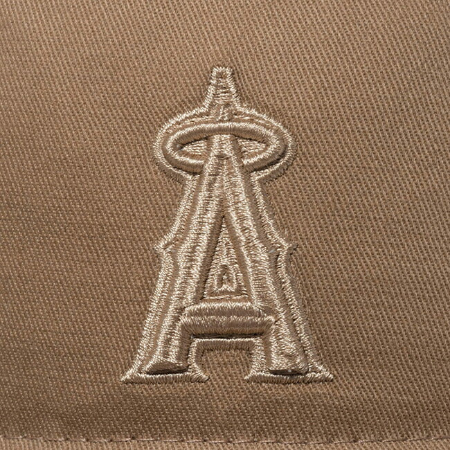 NEWERA ニューエラ バケット01 MLB Tonal Logo ロサンゼルス・エンゼルス カーキ 14109592