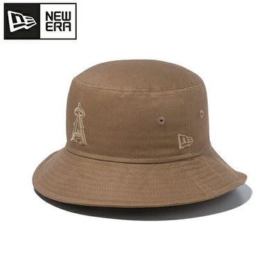 NEWERA ニューエラ バケット01 MLB Tonal Logo ロサンゼルス・エンゼルス カーキ 14109592