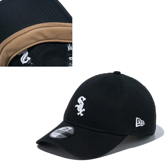 NEWERA ニューエラ 9TWENTY Khaki Sweat Band シカゴ・ホワイトソックス カーキスウェットバンド ブラック 14109816