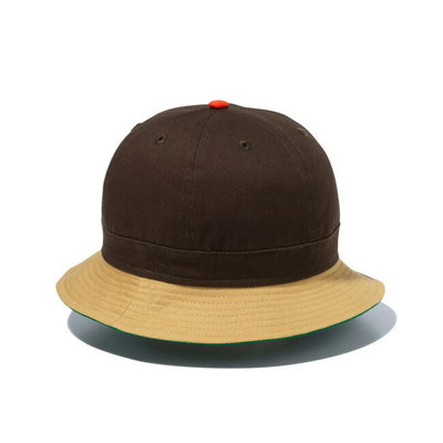 NEWERA ニューエラ Kid's エクスプローラー Powered by GORO NAKATSUGAWA(min-nano) ブラウンスエード ブロンズブリム 14124634