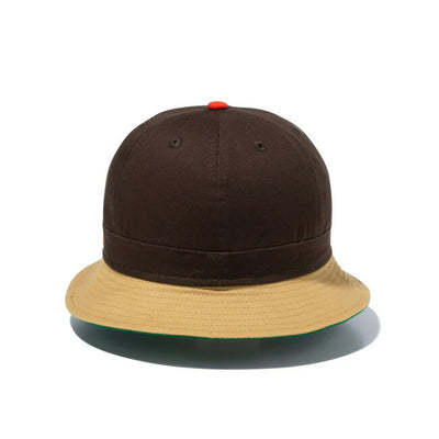 NEWERA ニューエラ Kid's エクスプローラー Powered by GORO NAKATSUGAWA(min-nano) ブラウンスエード ブロンズブリム 14124634