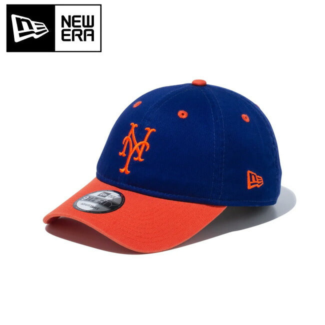 NEWERA ニューエラ 9THIRTY Powered by GORO NAKATSUGAWA(min-nano) ニューヨーク・メッツ ダークロイヤル バーントオレンジバイザー 14124654
